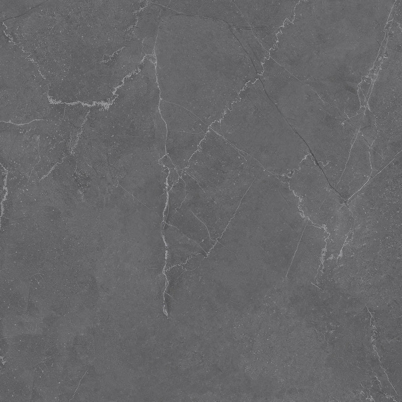 12"x24" Pulpis Prime Dark Gray Polished Rectified Porcelain Tile