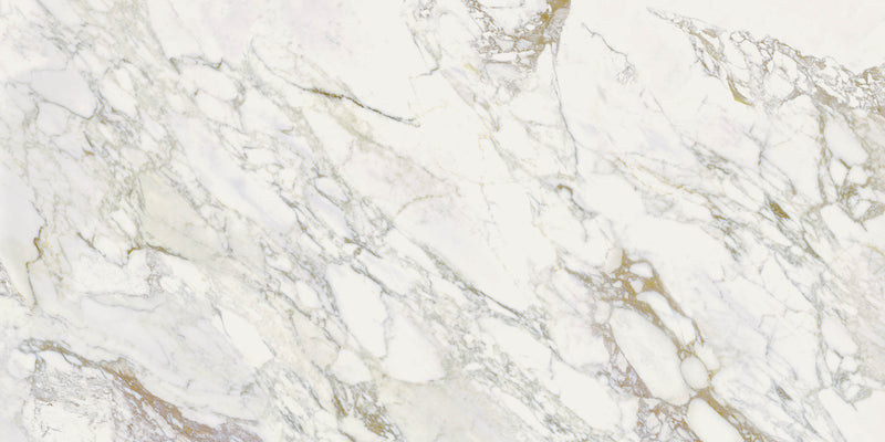 64"x 128" Arabescato Gilda Bookmatch Porcelain Slabs