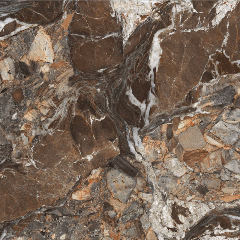 64"x 128" Chesnut Porcelain Slab