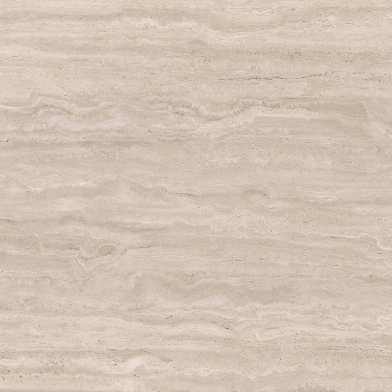 64"x 128" Travertine Ravel Beige Porcelain Slab