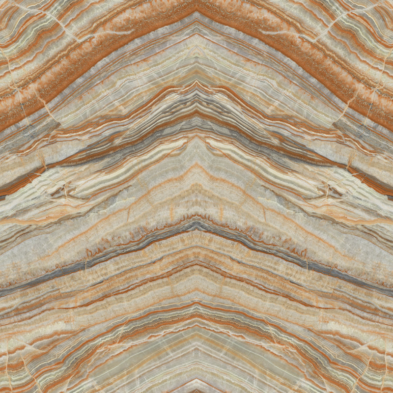 64"x 128" Onice Rainbow Bookmatch Porcelain Slabs