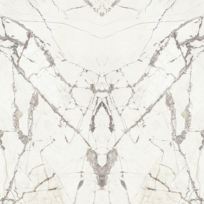 64"x 128" Invisible White Bookmatch Porcelain Slabs