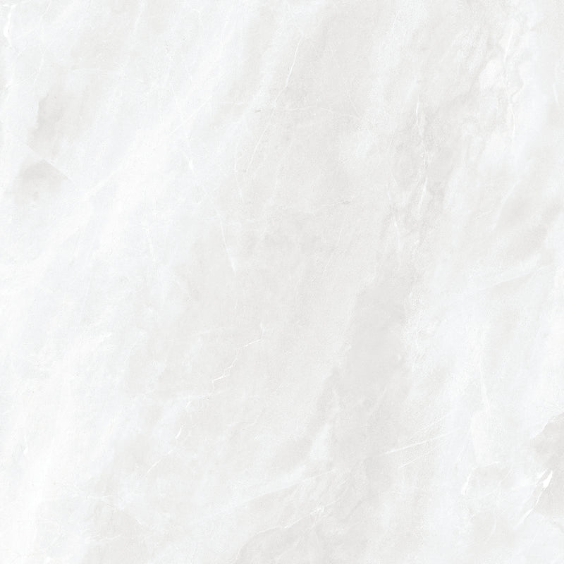 48"x48" Messina White Rectified Polished Porcelain Tile